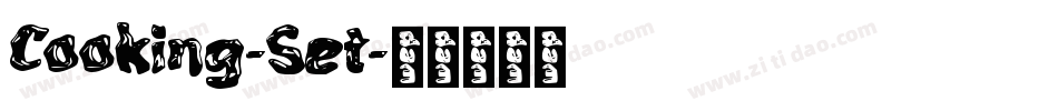 Cooking-Set字体转换