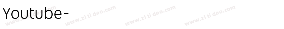 Youtube字体转换