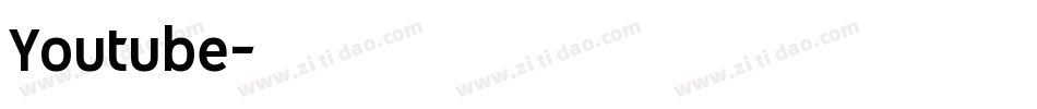 Youtube字体转换