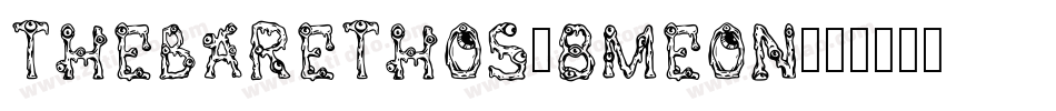 TheBarethos-8MeOn字体转换