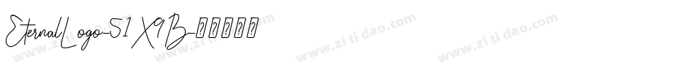 EternalLogo-51X9B字体转换