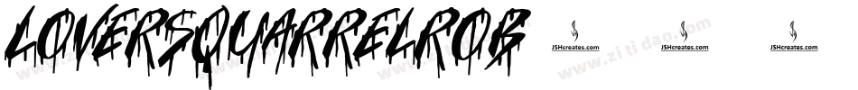 LoversQuarrelROB字体转换