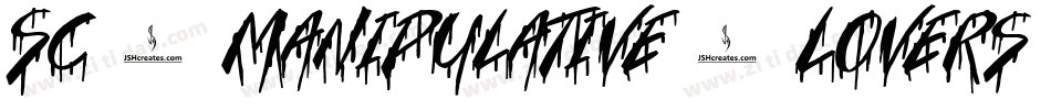 SC-Manipulative-Lovers字体转换