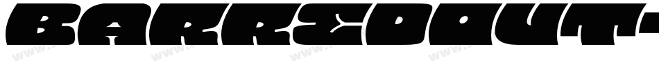 BarredOut-OAAe字体转换 BarredOut-OAAe字体转换
