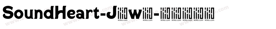 SoundHeart-J2w7字体转换