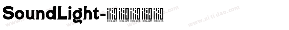 SoundLight字体转换