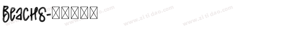 Beachs字体转换