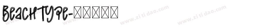 Beachtype字体转换