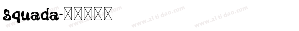 Squada字体转换