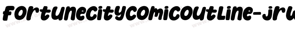 FortunecityComicOutline-jrWy字体转换