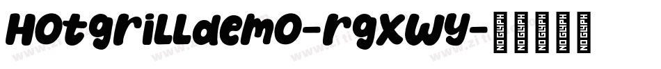 Hotgrilldemo-rgxWy字体转换
