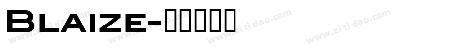 Blaize字体转换