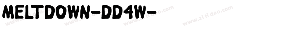 Meltdown-Dd4W字体转换