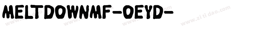 Meltdownmf-OEyd字体转换