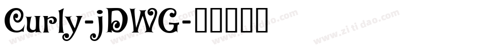 Curly-jDWG字体转换