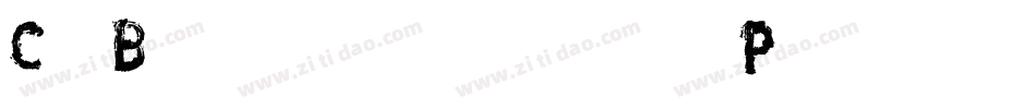 CfBlackboardPersonalRegular-AKPg字体转换