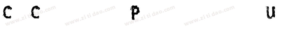CfCyborgPersonalUseRegular-eLEl字体转换