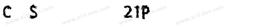 CfSaturn21PersonalRegular-MVY9w字体转换