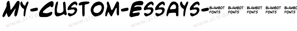 My-Custom-Essays字体转换