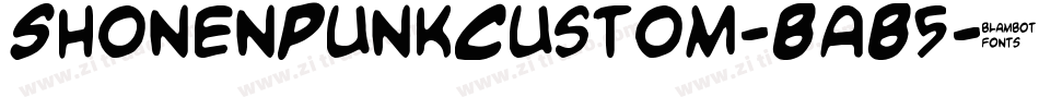 ShonenPunkCustom-BaB5字体转换