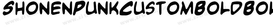 ShonenPunkCustomBoldBold-RJK3字体转换