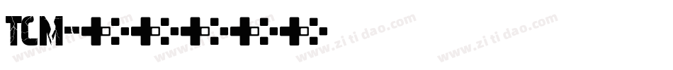 TCM字体转换