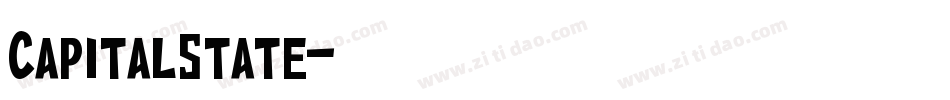 CapitalState字体转换