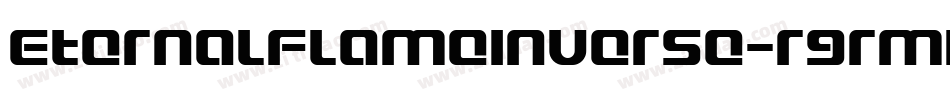 EternalFlameInverse-rgrmK字体转换