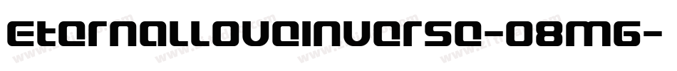 EternalLoveInverse-O8M6字体转换