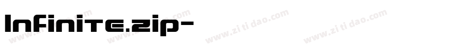 Infinite.zip字体转换