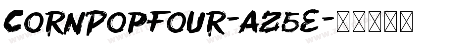 CornPopFour-aZ5E字体转换