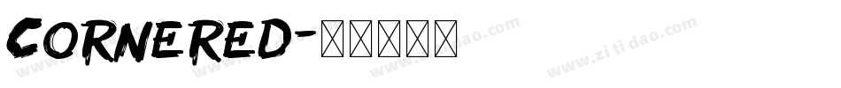 Cornered字体转换