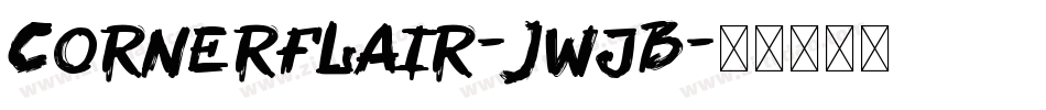 Cornerflair-JwjB字体转换