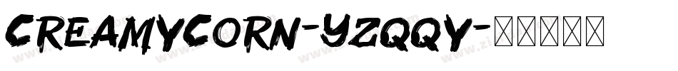 CreamyCorn-Yzqqy字体转换