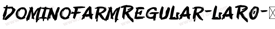 DominoFarmRegular-laR0字体转换