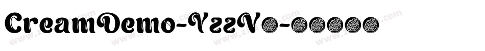 CreamDemo-YzzV2字体转换