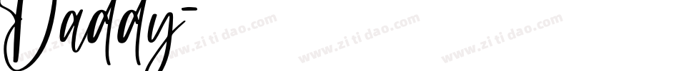 Daddy字体转换