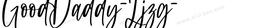GoodDaddy-Ljzg字体转换