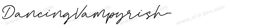 DancingVampyrish字体转换