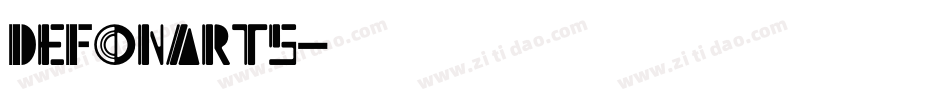 DeFonarts字体转换
