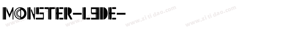 Monster-l9De字体转换