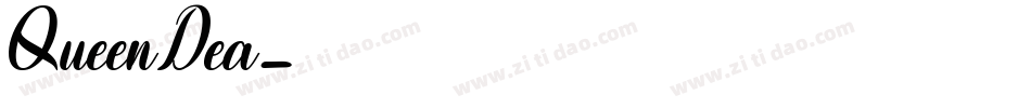 QueenDea字体转换