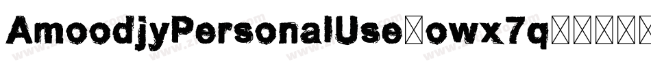 AmoodjyPersonalUse-owx7q字体转换