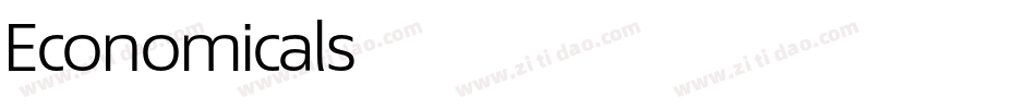 Economicals字体转换