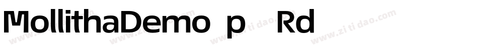 MollithaDemo-p73Rd字体转换