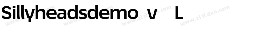 Sillyheadsdemo-v73L字体转换
