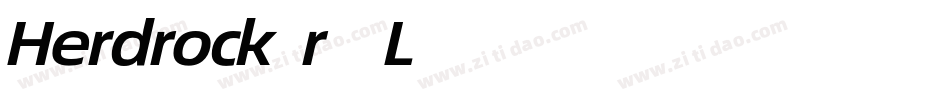 Herdrock-r74L字体转换