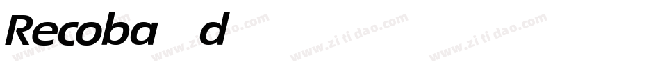 Recoba-7d74字体转换
