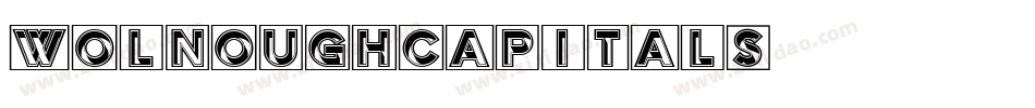 WolnoughCapitals字体转换
