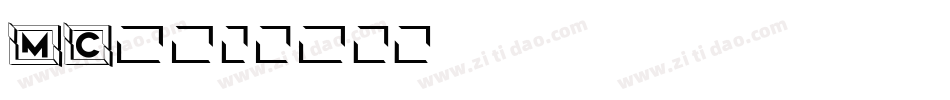 MCapitals字体转换